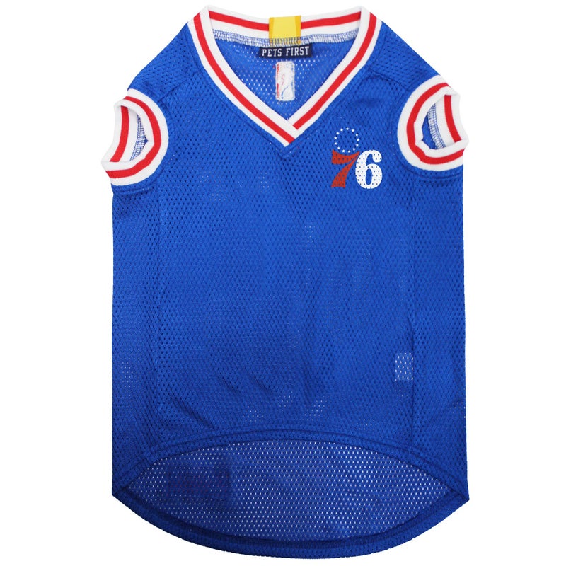Pets First NBA PHILADELPHIA 76ERS DOG Jersey, X-Small - Tank Top Basketball Pet Jersey - Image 2
